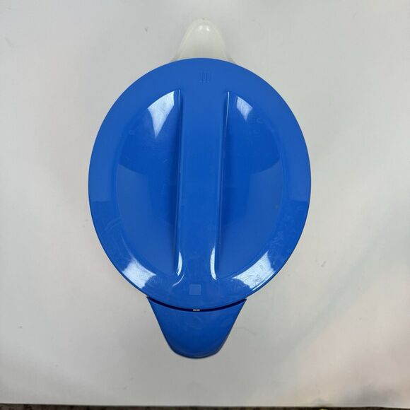 Mr Coffee Iced Tea Maker 3 Quart Replacement Blue Rectangular Pitcher + Lid Only - Picture 5 of 8